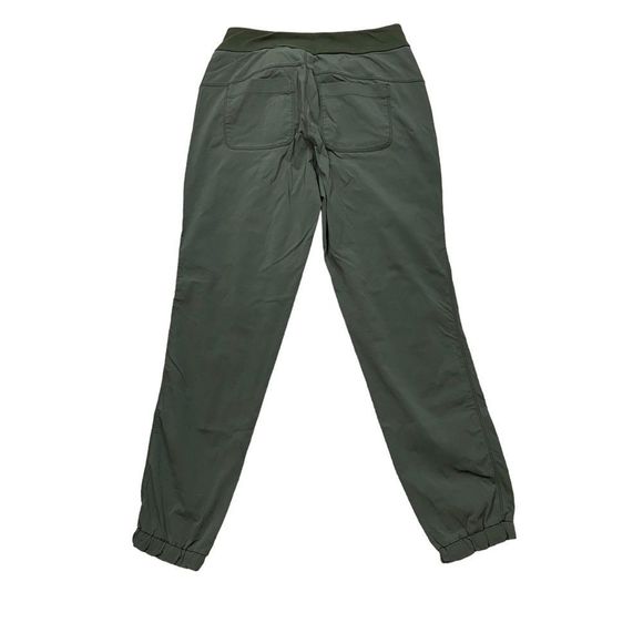 Athleta Brand Green Cinch Hem Athletic Pants Size 4 - Picture 5 of 9